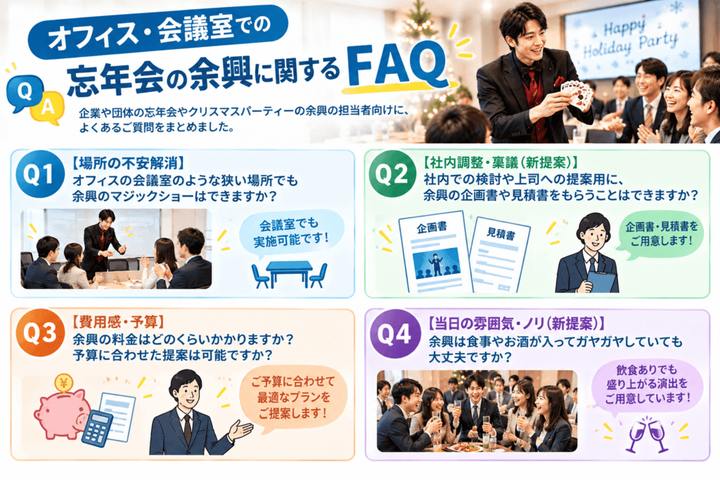 忘年会　余興　アイデア