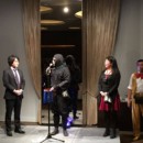 社員全員対象の懇親パーティーで体験型マジックに出演!