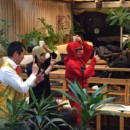 某団体様の懇親パーティーで体験型マジックショー!