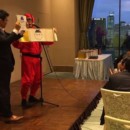 銀行主催の例会で体験型マジックのご依頼を頂きました!